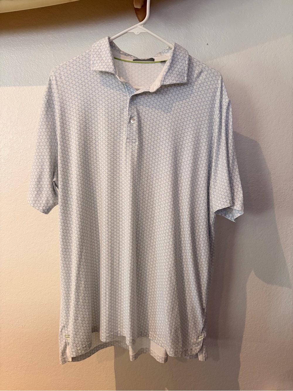 Travis Mathew Final Drive Polo Aspen Co Pro Shop Exclusive Swinging Panda Logo